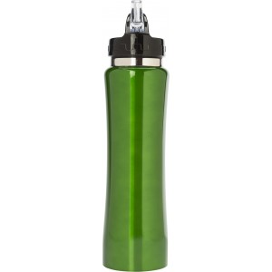 Stainless steel double walled flask Teresa, light green (Sport bottles)
