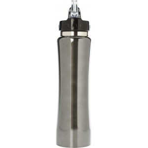 Stainless steel double walled flask Teresa, silver (Sport bottles)