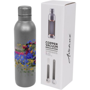 Thor 510 ml copper vacuum insulated sport bottle, Grey (Thermos)