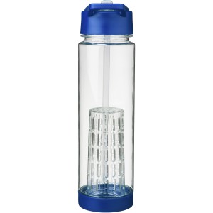 Tutti-frutti 740 ml Tritan(tm) infuser sport bottle, Transparent,Blue (Sport bottles)
