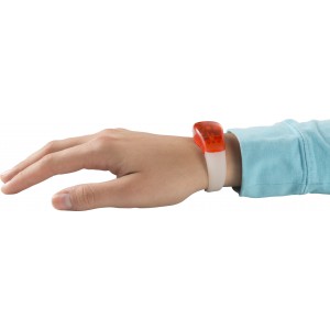 ABS and silicone wrist band Renza, red (Sports equipment)