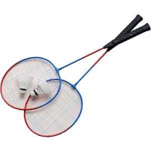 Metal badminton set Wendy, custom/multicolor (Sports equipment)