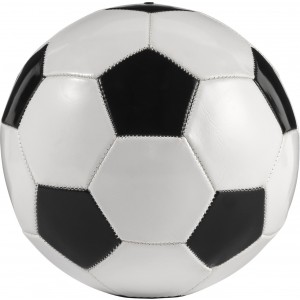PVC football Ariz, black/white (Sports equipment)