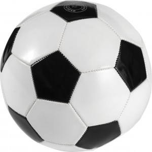 PVC football Ariz, black/white (Sports equipment)