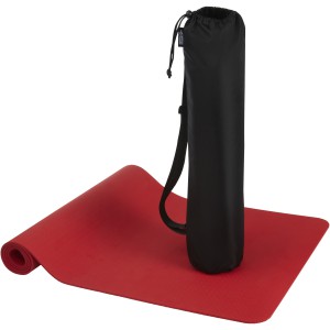 Virabha recycled TPE yoga mat, Red (Sports equipment)