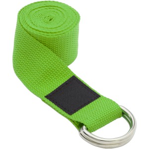 Virabha RPET yoga strap, Green (Sports equipment)
