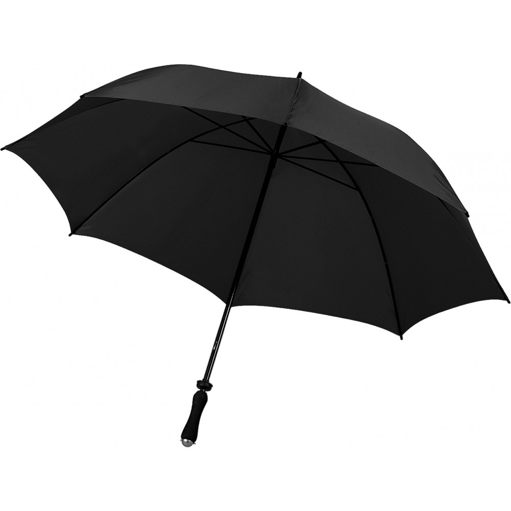 Printed Sports/golf umbrella, black (Golf umbrellas)