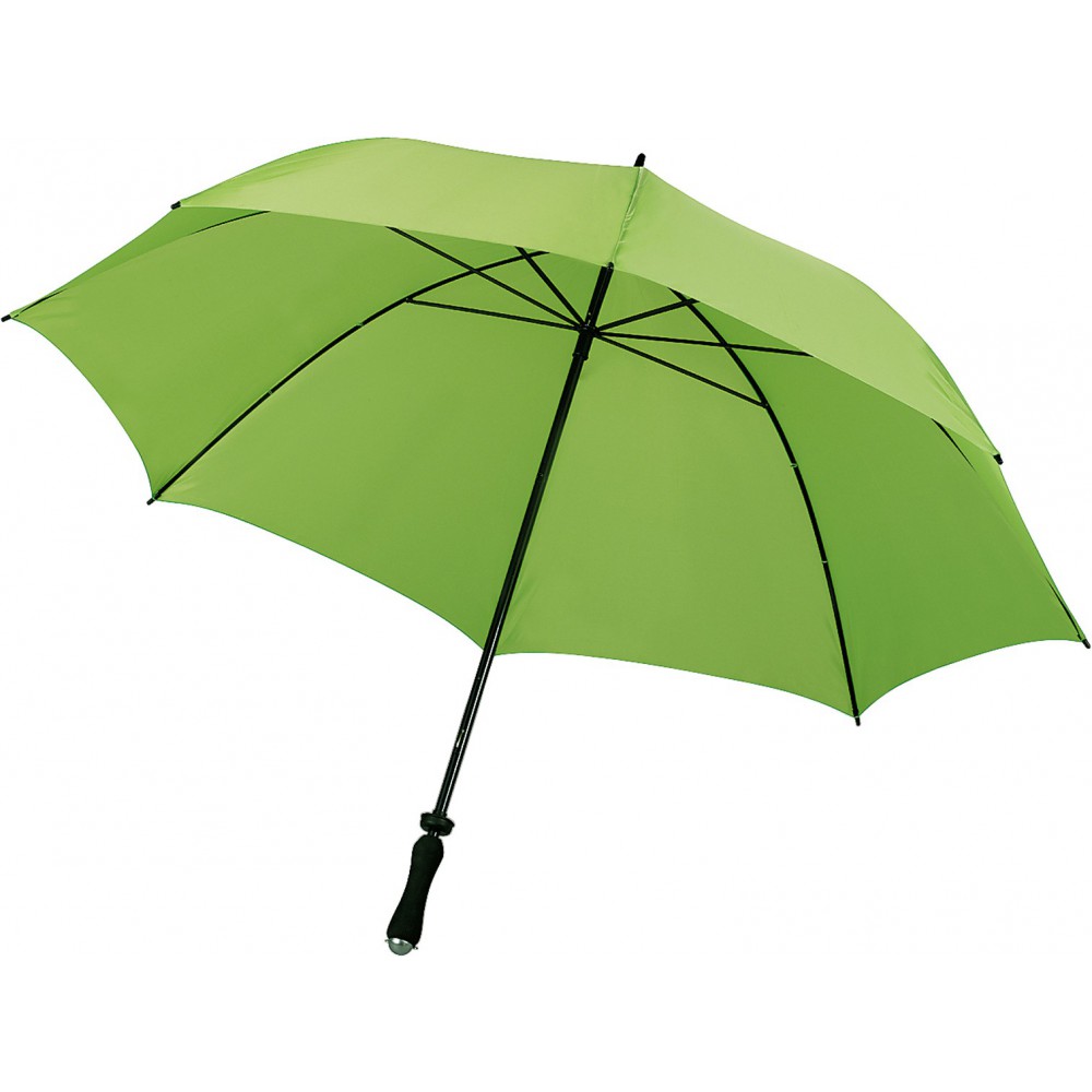 Printed Sports/golf umbrella, light green (Golf umbrellas)