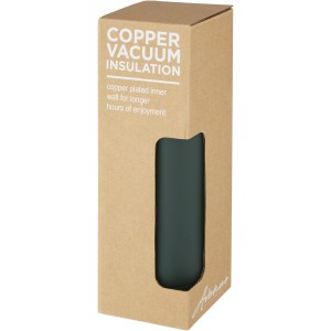 Spring 500 ml copper vacuum insulated bottle, Green flash (Water bottles)