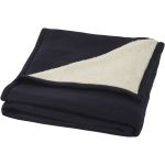 Springwood soft fleece and sherpa plaid blanket, Navy (11280903)