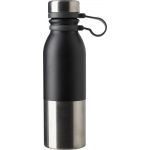 Stainless steel bottle (600 ml) Will, black (738371-01)