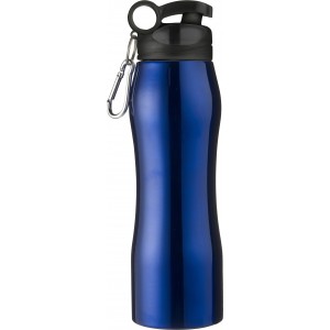 Stainless steel bottle Giovanni, cobalt blue (Sport bottles)