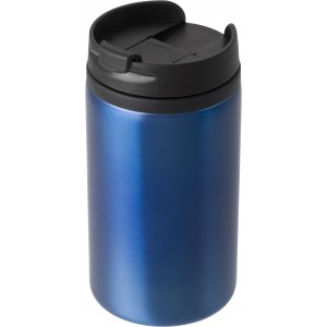 Stainless steel double walled cup Gisela, cobalt blue (Thermos)