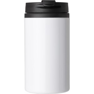 Stainless steel double walled cup Gisela, white (Thermos)