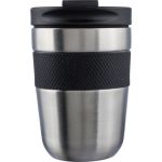 Stainless steel double-walled drinking mug 300 ml Keith, bla (1172552-50)