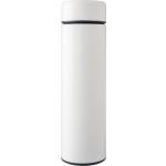 Stainless steel double-walled flask 425 ml Mary, white (1171141-02)