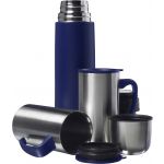 Stainless steel double walled flask Luca, blue (4666-05)