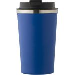 Stainless steel double-walled mug Sofia, blue (668115-05)