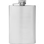 Stainless steel hip flask Ingrid, silver