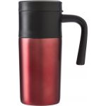 Stainless steel mug Kristi, red (4980-08)