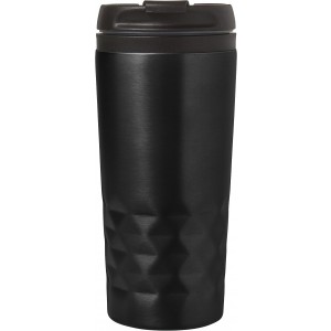 Stainless steel mug Lorraine, black (Thermos)