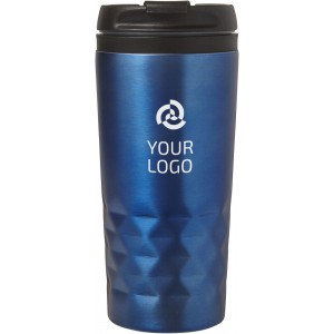 Stainless steel mug Lorraine, blue (Thermos)