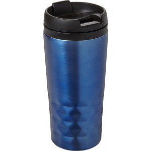 Stainless steel mug Lorraine, blue (Glasses)