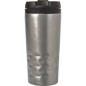 Stainless steel mug Lorraine, silver (Thermos)