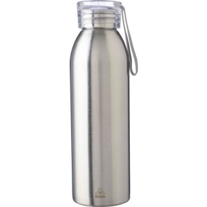 Stainless steel single-walled drinking bottle 650 ml Cindy,  (Water bottles)