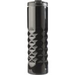 Stainless steel thermos mug (460ml), black (7789-01)