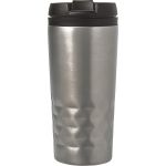 Stainless steel travel mug (300ml), silver (8240-32)