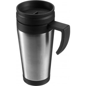 Stainless Steel Travel Mug 420ml Silver Mugs Reklamajandek Hu Ltd