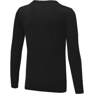 Stanton men's v-neck pullover, Solid black (Pullovers)