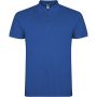 Star short sleeve kids polo, Royal