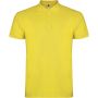 Star short sleeve kids polo, Yellow