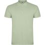 Star short sleeve men's polo, Mist Green