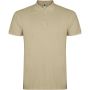 Star short sleeve men's polo, Sand