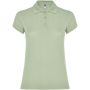 Star short sleeve women's polo, Mist Green