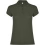 Star short sleeve women's polo, Venture Green