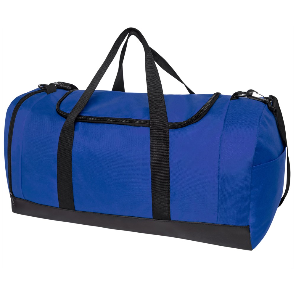 Printed Steps duffel bag, Royal blue (Travel bags)