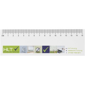 Sticky-Mate(r) recycled sticky notes with printed 15 cm rule
