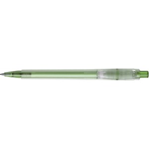 Stilolinea Oslo frosty plastic ballpen, green (Plastic pen)