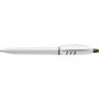 Stilolinea S30 plastic ballpen, white/green