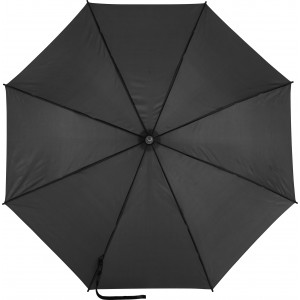 Polyester (190T) umbrella Suzette, black (Umbrellas)