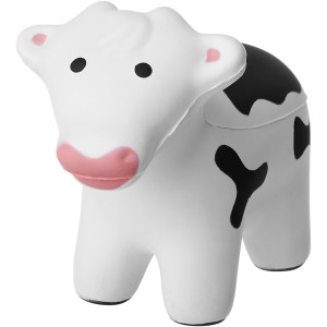 Attis cow stress reliever, White, solid black (Stress relief)