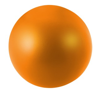 Cool round stress reliever, Orange (Stress relief)