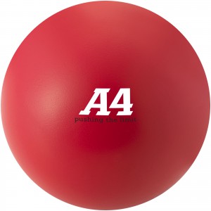 Cool round stress reliever, Red (Stress relief)