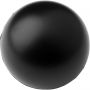 Cool round stress reliever, solid black