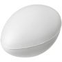 Ruby rugby ball-shaped stress reliever, White