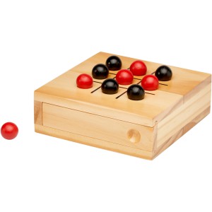 Strobus wooden tic-tac-toe game, Natural (Games)